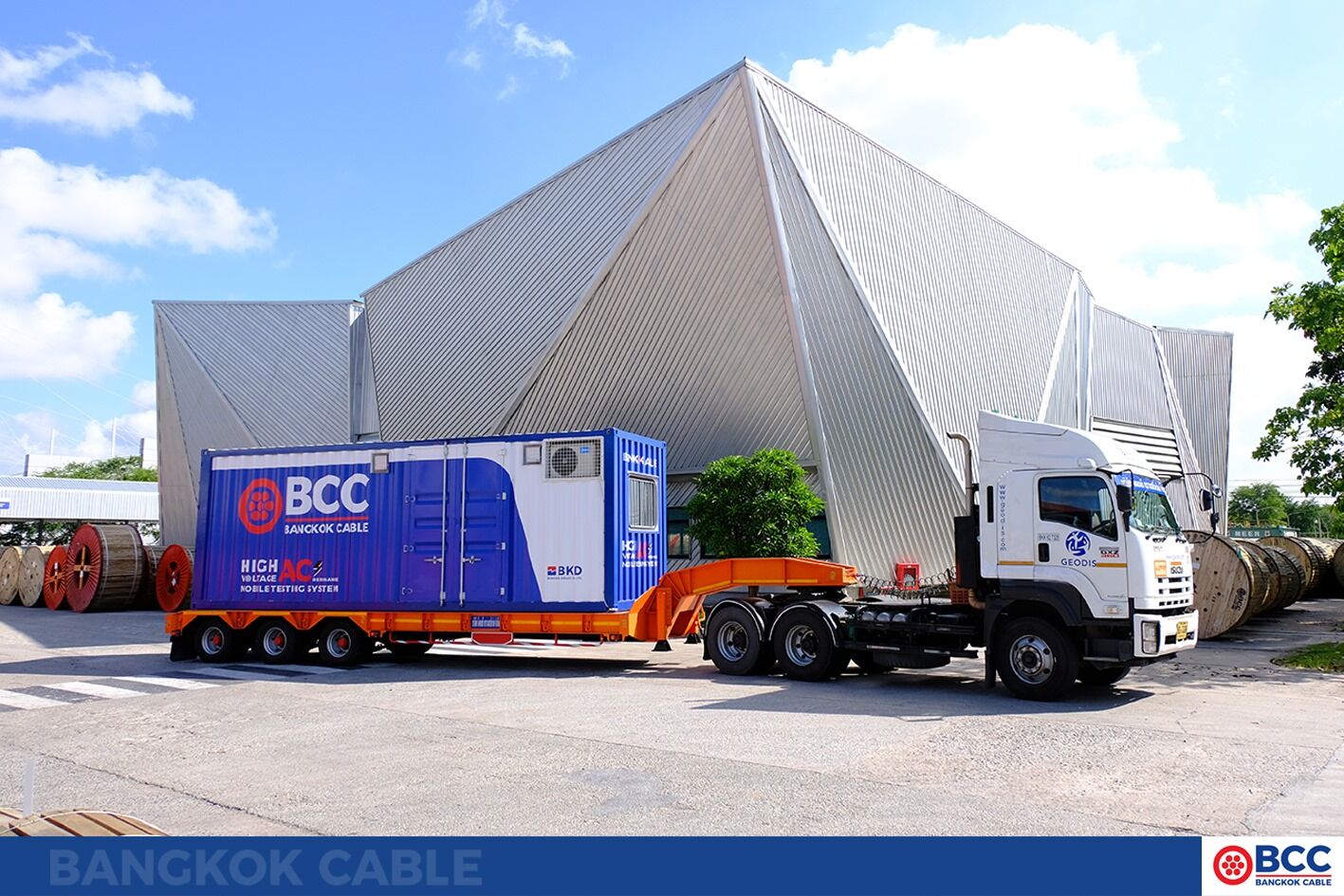 High Voltage AC Resonance Mobile Testing System