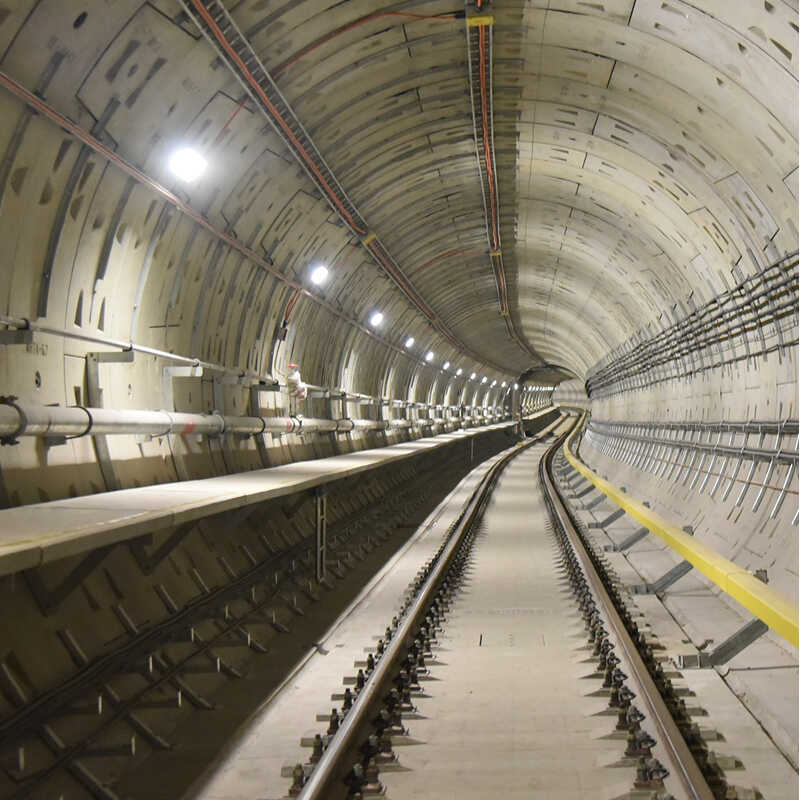 MRT-BLUE LINE ระบบ underground cable
