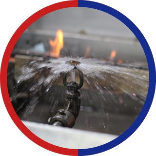 Resistance to Fire With Water Test