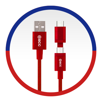 2-IN-1 TYPE C/B TO A